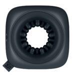 Satisfyer Ring Stroker - Black USB Rechargeable Vibrating Masturbator - Image 4