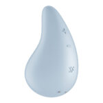 Satisfyer Dew Drop - Light Blue USB Rechargeable Stimulator - Image 5