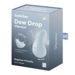 Satisfyer Dew Drop - Light Blue USB Rechargeable Stimulator - Image 8