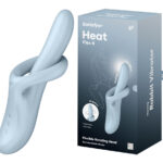Satisfyer Heat Flex 4 - Blue - Blue USB Rechargeable Heating Vibrator