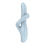 Satisfyer Heat Flex 4 - Blue - Blue USB Rechargeable Heating Vibrator - Image 5