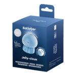 Satisfyer Jelly-cious - Blue USB Rechargeable Air Pulse Stimulator - Image 7