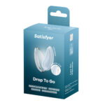 Satisfyer Drop To Go - Blue - Blue USB Rechargeable Clitoral Stimulator - Image 5