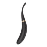 Satisfyer Tip Tease - Black - Black USB Rechargeable Vibrator with Twirling Tip - Image 3