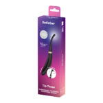 Satisfyer Tip Tease - Black - Black USB Rechargeable Vibrator with Twirling Tip - Image 8