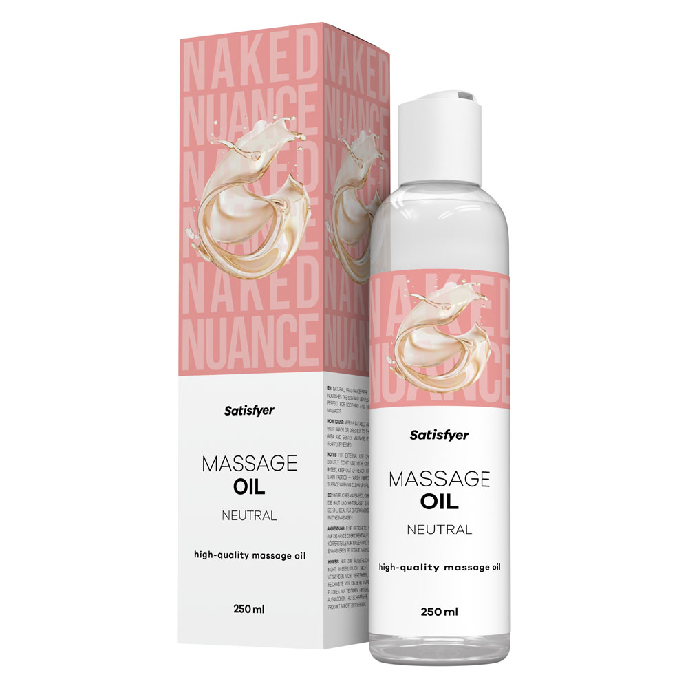 Satisfyer Massage Oil 250ml – Neutral