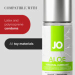 JO Aloe - 60ml - Water Based Lubricant with Aloe - 60 ml Bottle - Image 2