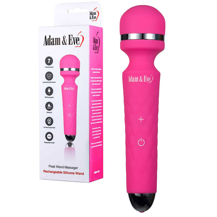 Adam & Eve Peak Wand Massager – Pink