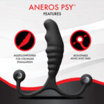 Aneros PSY - Black Prostate Massager with Flexible Arms - Image 2