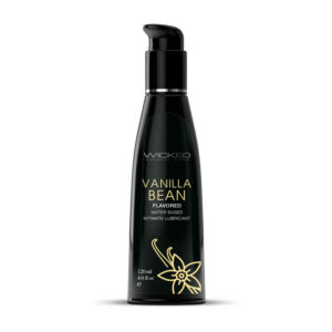 Wicked Aqua Vanilla Bean Flavoured Lube 120ml