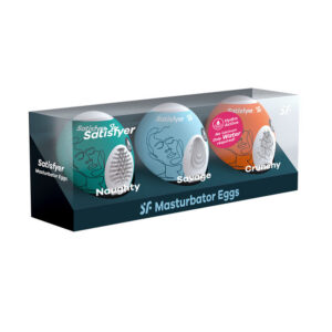 Satisfyer Masturbator Eggs Mixed 3-Pack #2