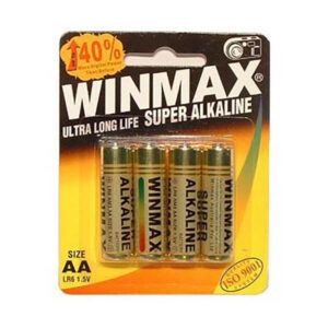Winmax AA Super Alkaline Batteries 4-Pack