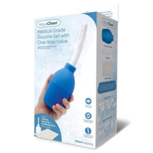 AquaClean Medical Grade Douche Set with Travel Bulb