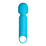 Maia DOLLY - Blue - Blue 12.7 cm USB Rechargeable Massage Wand - Image 6