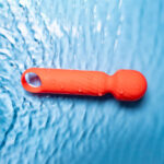 Maia DOLLY - Orange - Orange 12.7 cm USB Rechargeable Massage Wand - Image 2