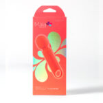 Maia DOLLY - Orange - Orange 12.7 cm USB Rechargeable Massage Wand - Image 6