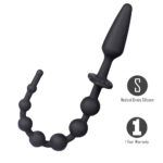 Maia SORRA - Black Anal Plug with Beads - Image 2