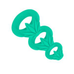 Maia HAZEY - Green Pot Leaf Cock Rings - Set of 3 - Image 3