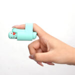 Maia JILLY - Teal - Teal USB Rechargeable Powerful Finger Stimulator - Image 2