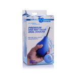 CleanStream Premium One-Way Valve Anal Douche - Blue Unisex Douche - Image 3