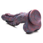 Creature Cocks Hydra Silicone Dildo - Coloured 26.9 cm Fantasy Sea Monster Dildo - Image 9