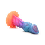 Creature Cocks Aqua-Cock - Glow in Dark Multi-Coloured 19.3 cm Fantasy Dildo - Image 8