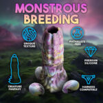 Creature Cocks Dragon Spawn - Multi-Coloured 18.5 cm Ovipositor Fantasy Dildo - Image 6