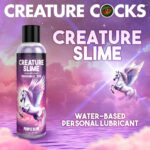 Creature Slime by Creature Cocks - Purple Slime - Purple Water Based Lubricant - 237 ml Bottle - Image 4