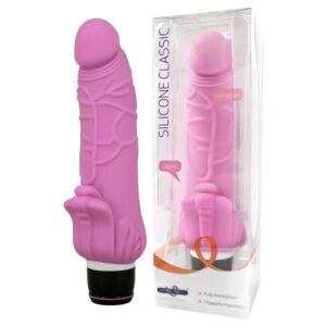 Seven Creations Silicone Classic Vibrator, Pink