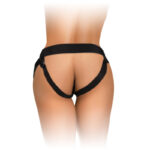 King Cock Elite Beginner's Body Dock Strap-On Harness - Black Adjustable Strap-On Harness (No probe included) - Image 7