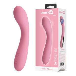 Party Up JOHN Flexible Vibrator, Pink