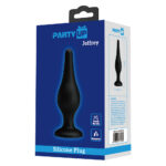 Party Up JEFFREY Butt Plug - Black 14 cm Butt Plug - Image 6