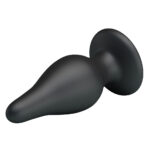 Party Up JEREMY Butt Plug - Black 15.4 cm Butt Plug - Image 3