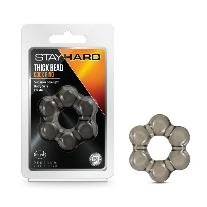 Blush Novelties Stay Hard Thick Bead Cock Ring