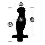 Anal Adventures Platinum Vibrating Prostate Massager 02 - Black 10.8 cm USB Rechargeable Prostate Massager - Image 7