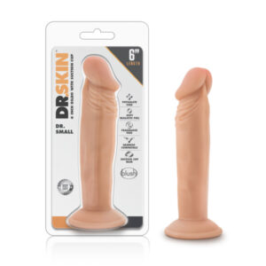 Dr. Skin Dr. Small Realistic Dildo, 6 inch