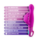 Aria Naughty AF - Plum 18.4 cm Butterfly Vibrator - Image 5