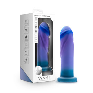 Avant Midnight Rendezvous Dildo – Ocean Blue