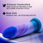 Avant - Midnight Rendezvous - Ocean Blue 19 cm Dildo - Image 4