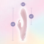 Play With Me - Fairy Flutter - Pink 19.7 cm USB Rechargeable Rabbit Vibrator - Image 8