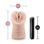 EnLust - Destini - Flesh Vibrating Vagina Stroker - Image 8