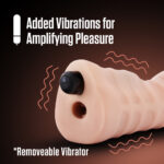 EnLust - Nicole - Flesh Vibrating Oral Stroker - Image 4