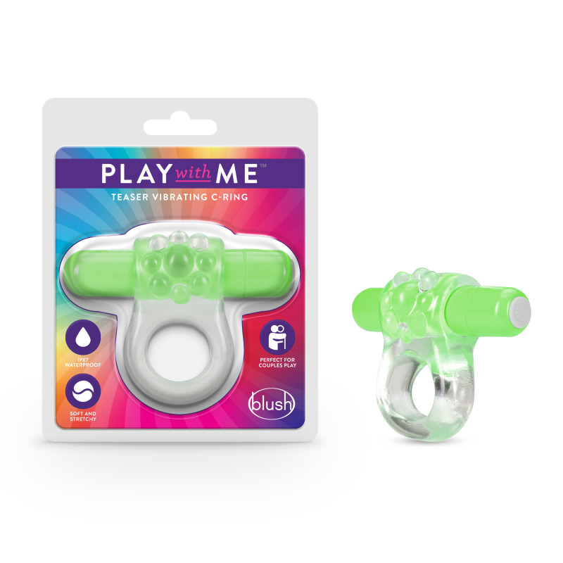 Play With Me Teaser Vibrating C-Ring