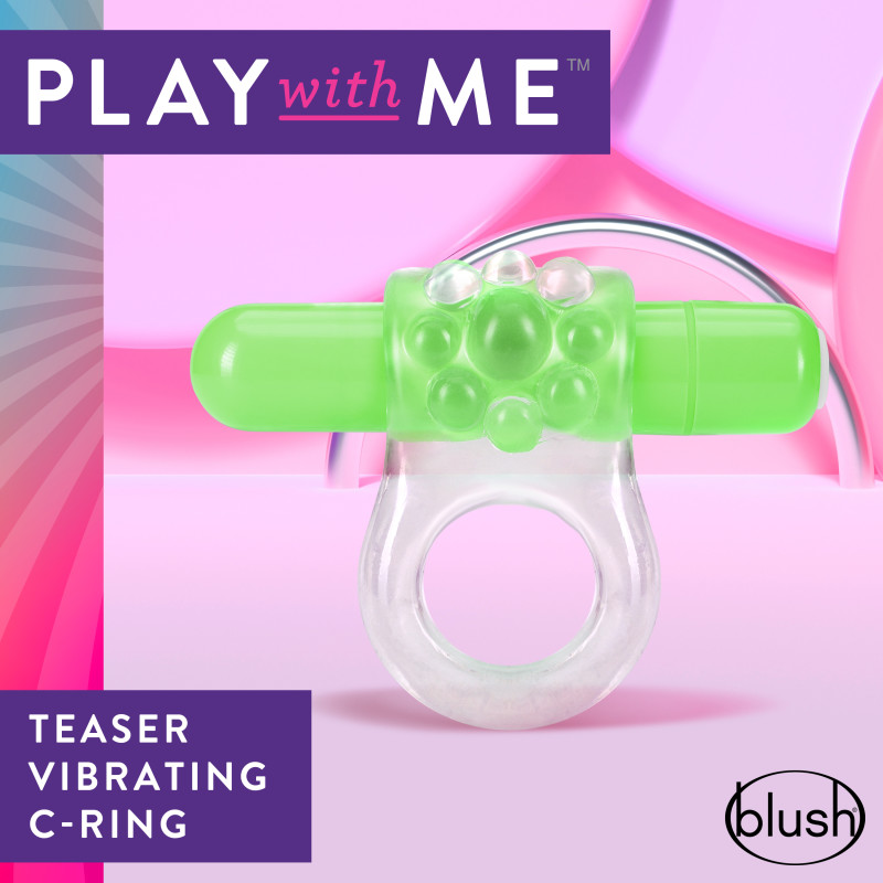 Play With Me Teaser Vibrating C-Ring - Image 2
