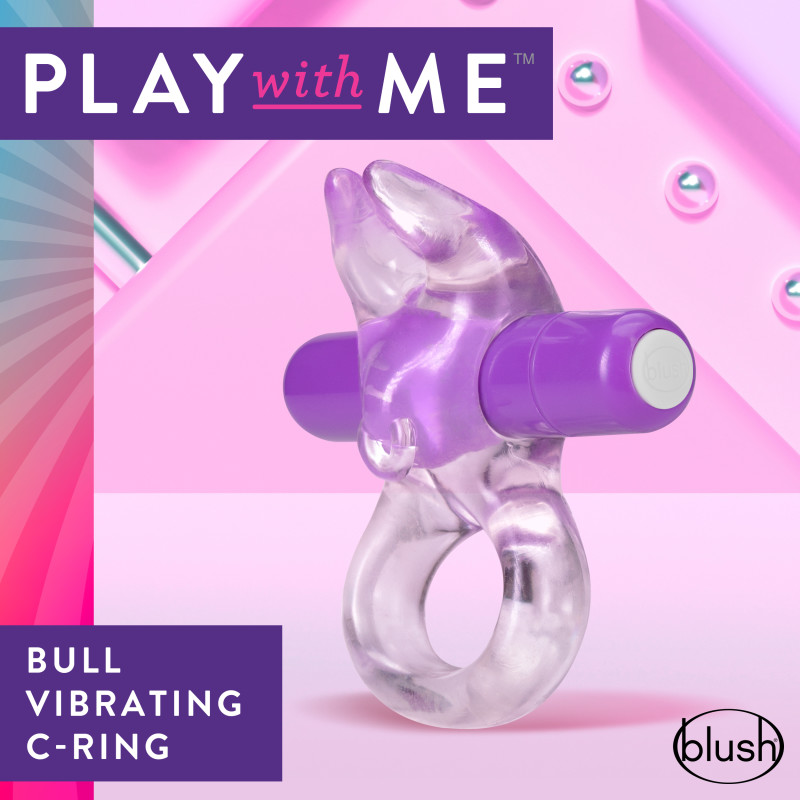 Blush Play With Me Bull Vibrating Cock Ring - Image 2