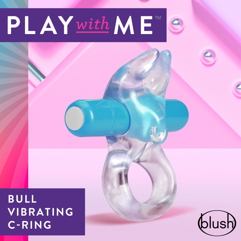 Blush Play With Me Bull Vibrating Cock Ring - Image 2