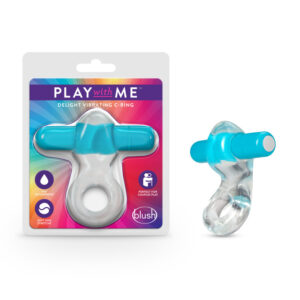 Blush Play With Me Delight Vibrating Cock Ring