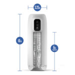M For Men Robo-Bator - White USB Rechargeable Vibrating Auto Stroker - Image 9