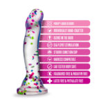 Neo Elite Glow Hanky Panky - Glow In Dark Clear 19 cm Dong - Image 5