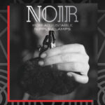 Noir Pom Adjustable Nipple Clamps - Black Furry Nipple Clamps - Image 2